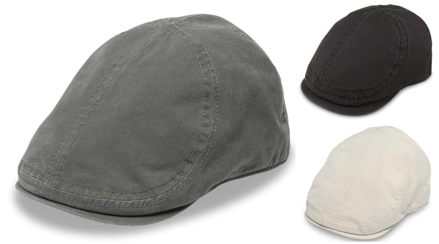 GOORIN BROTHERS Ari 100% Cotton Twill Flat Ivy Cap Bros 103-0389 Driving Hat-0
