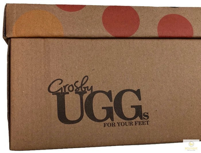GROSBY Doe Womens Moccasin Sheepskin Slipper UGG Scuff Slip On Moccasins Ladies-4