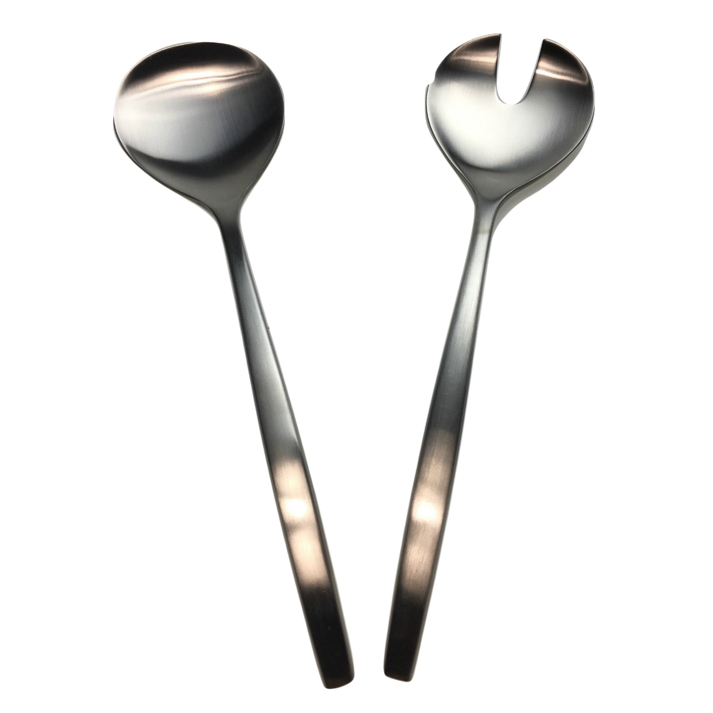 GROSVENOR Chill 2 Salad Servers 18/10 Stainless Steel Spoon Fork CHILL2SS-1