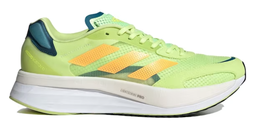 Adidas Mens Adizero Boston 10 Sneakers Runners Shoes Marathon Run - Green-14