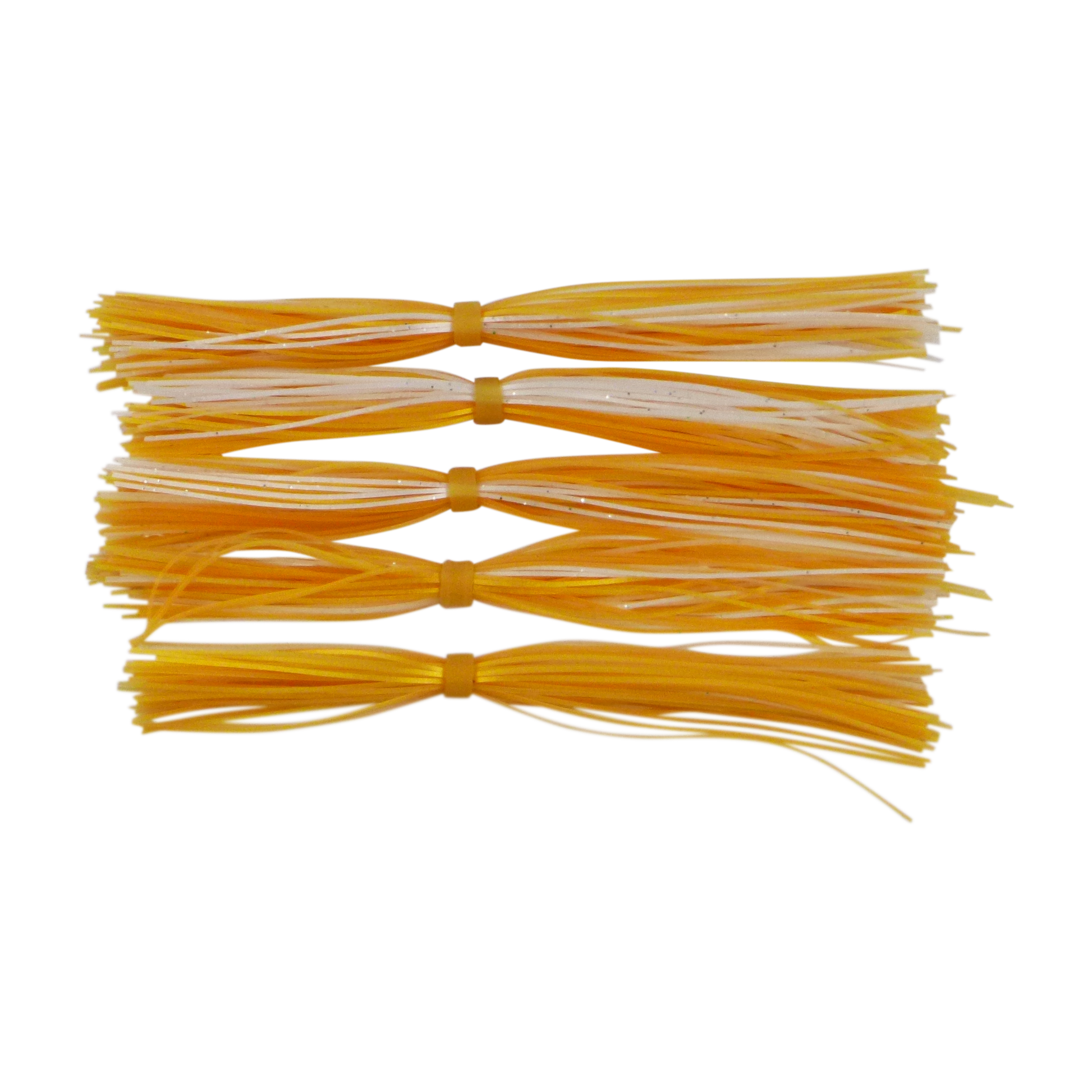 Dekoi Chatterbait Lure Skirts, Gold Shine-0
