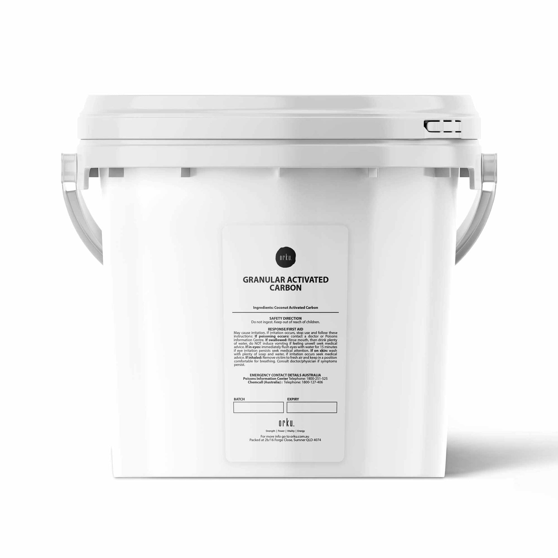 Granular Activated Carbon Tub GAC Coconut Shell Charcoal - Water Filtering Bulk-2