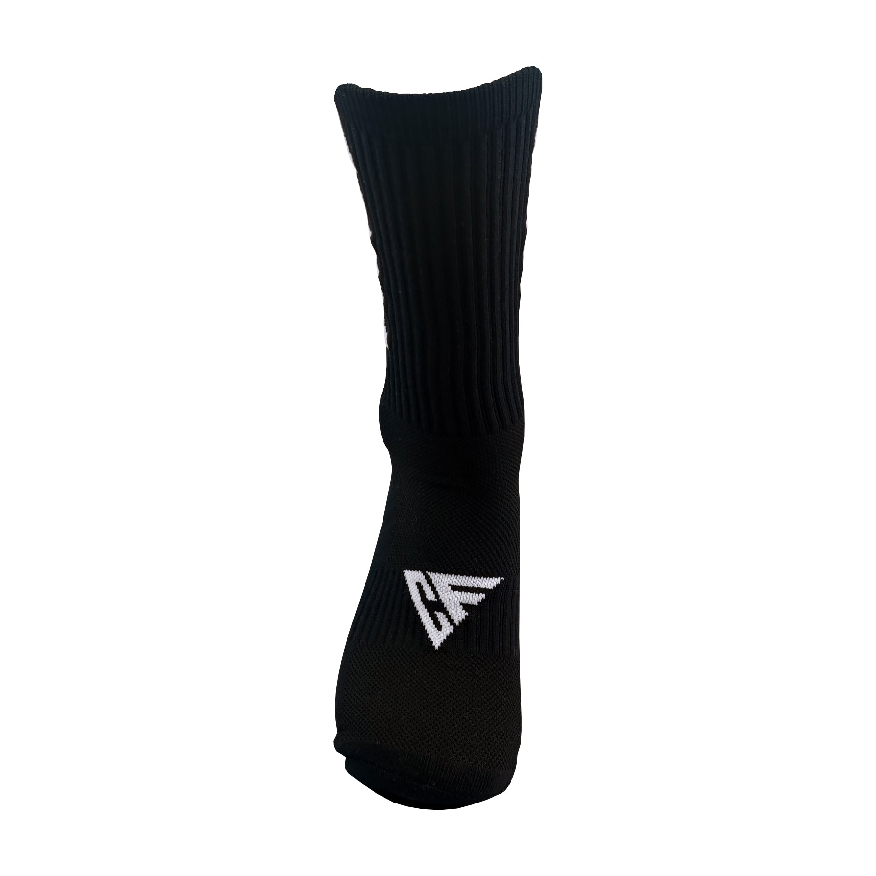 Grip Sock - Black (v2) - Football + Soccer-1
