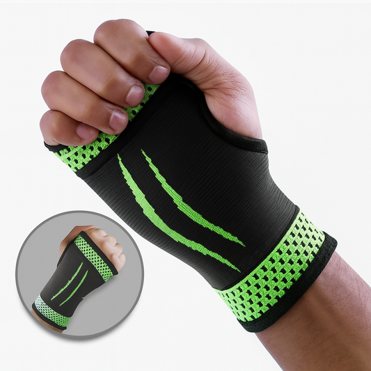 1x Premium Palm Wrist Support Compression Sleeve Hand Arm Brace-0