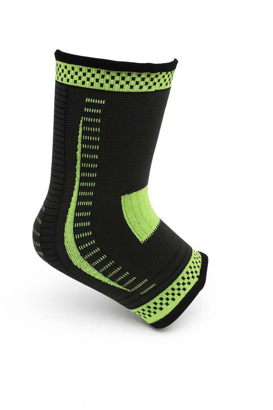 1x Premium Ankle Compression Support Sleeve Protection Foot Leg Brace-0