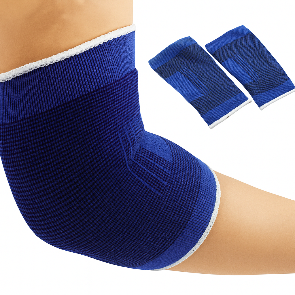 1 Pair (2pcs) Elbow Compression Support Sleeve Arm Support Brace-1