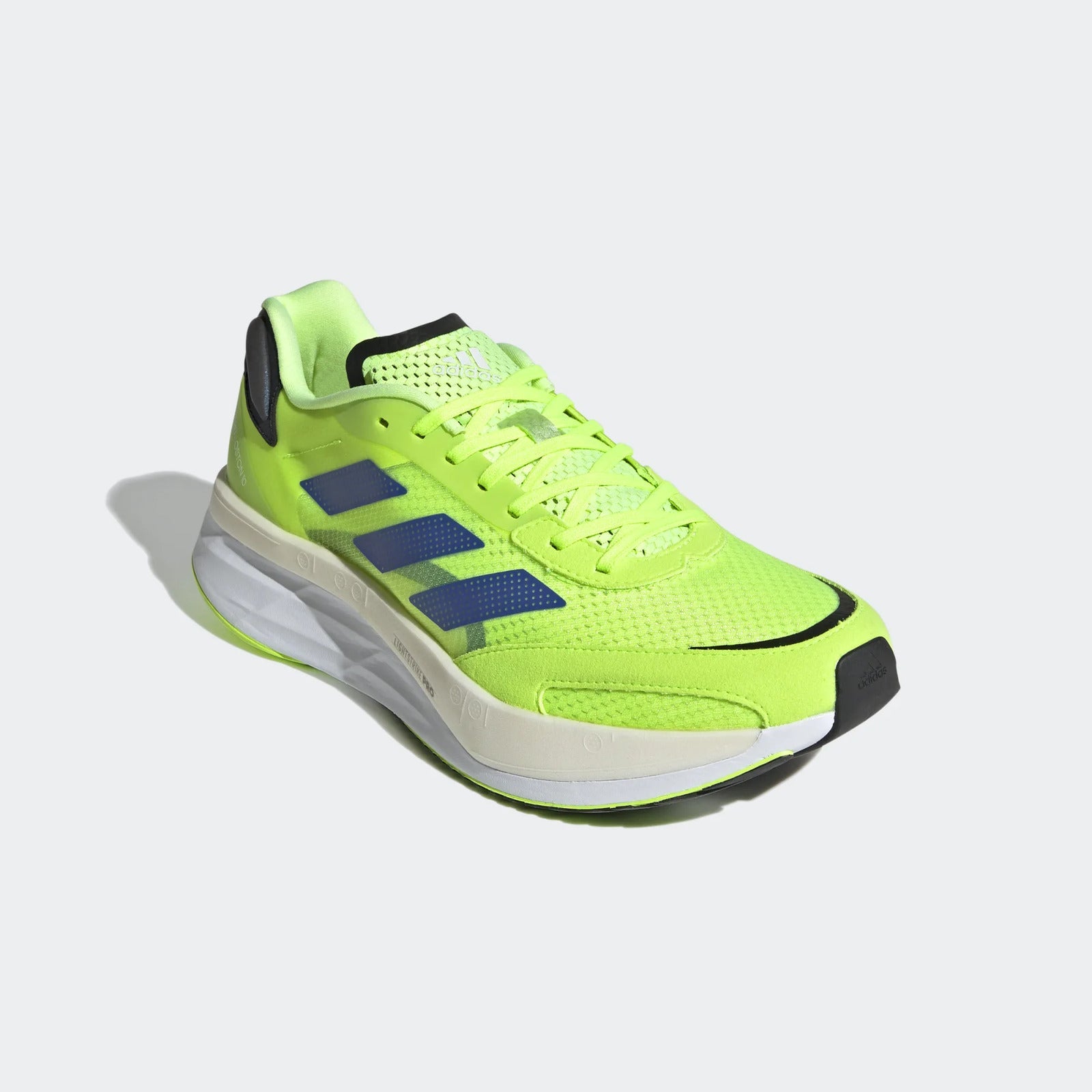 Adidas Mens Adizero Boston 10 Shoes Runners Sneakers Running - Signal Green-4