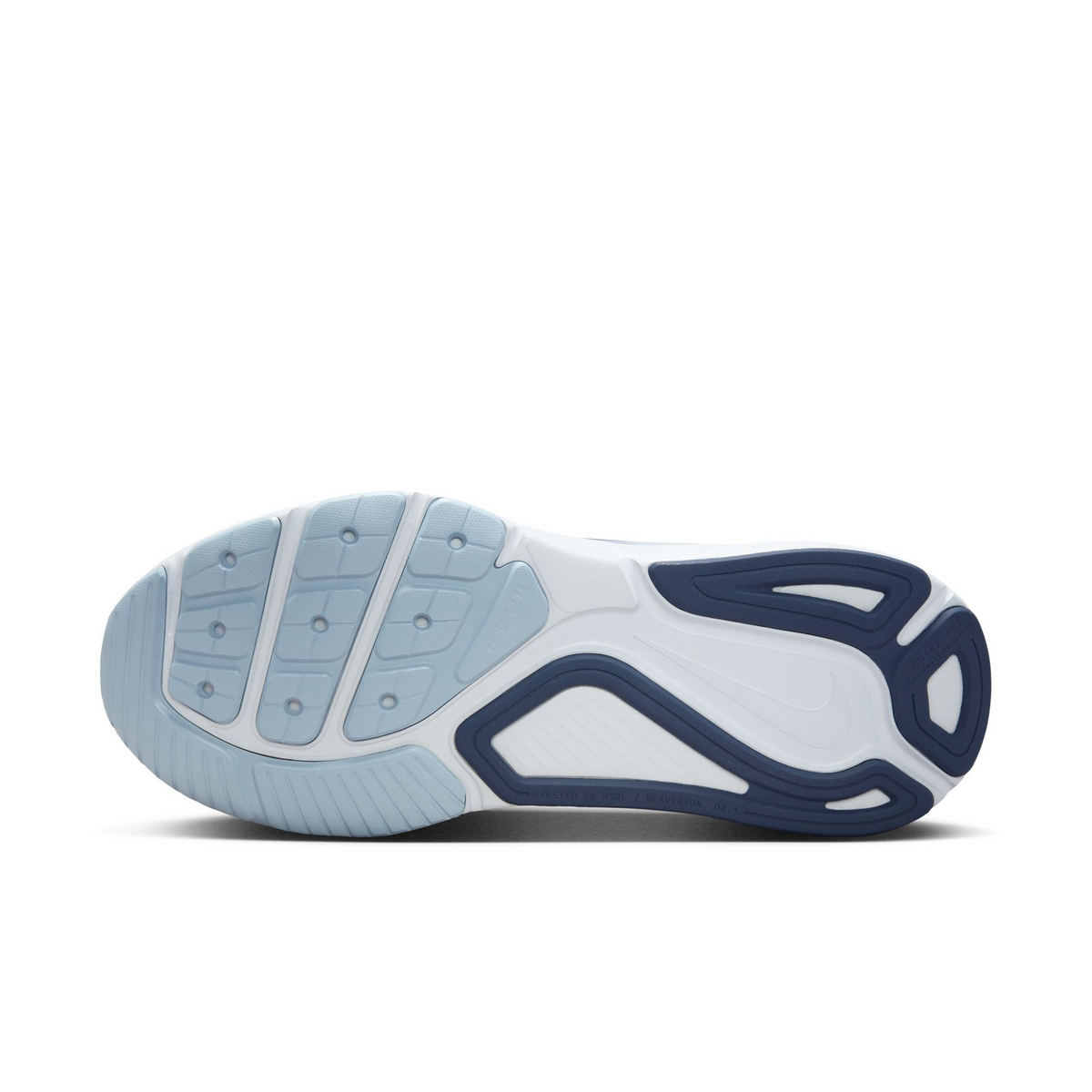 Nike Mens Structure 26 Road Running Shoes in Light Armory Blue Diffused Blue