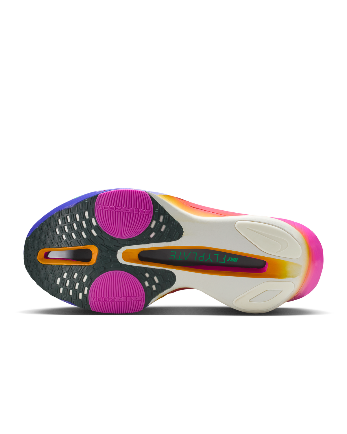 Nike Mens Alphafly 3 EK (Eliud Kipchoge) Road Racing Shoes in Silt Red/Bright Ceramic/Fire Pink/Green Shock