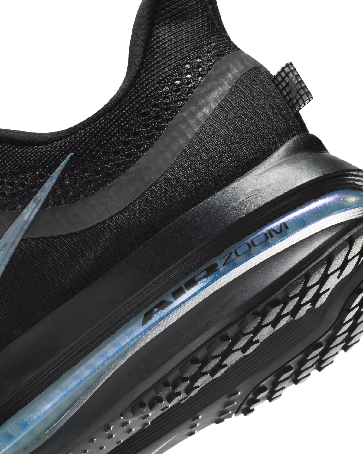 Nike Mens Pegasus Road Running Shoes Sneakers in Black/Metallic Silver/Black