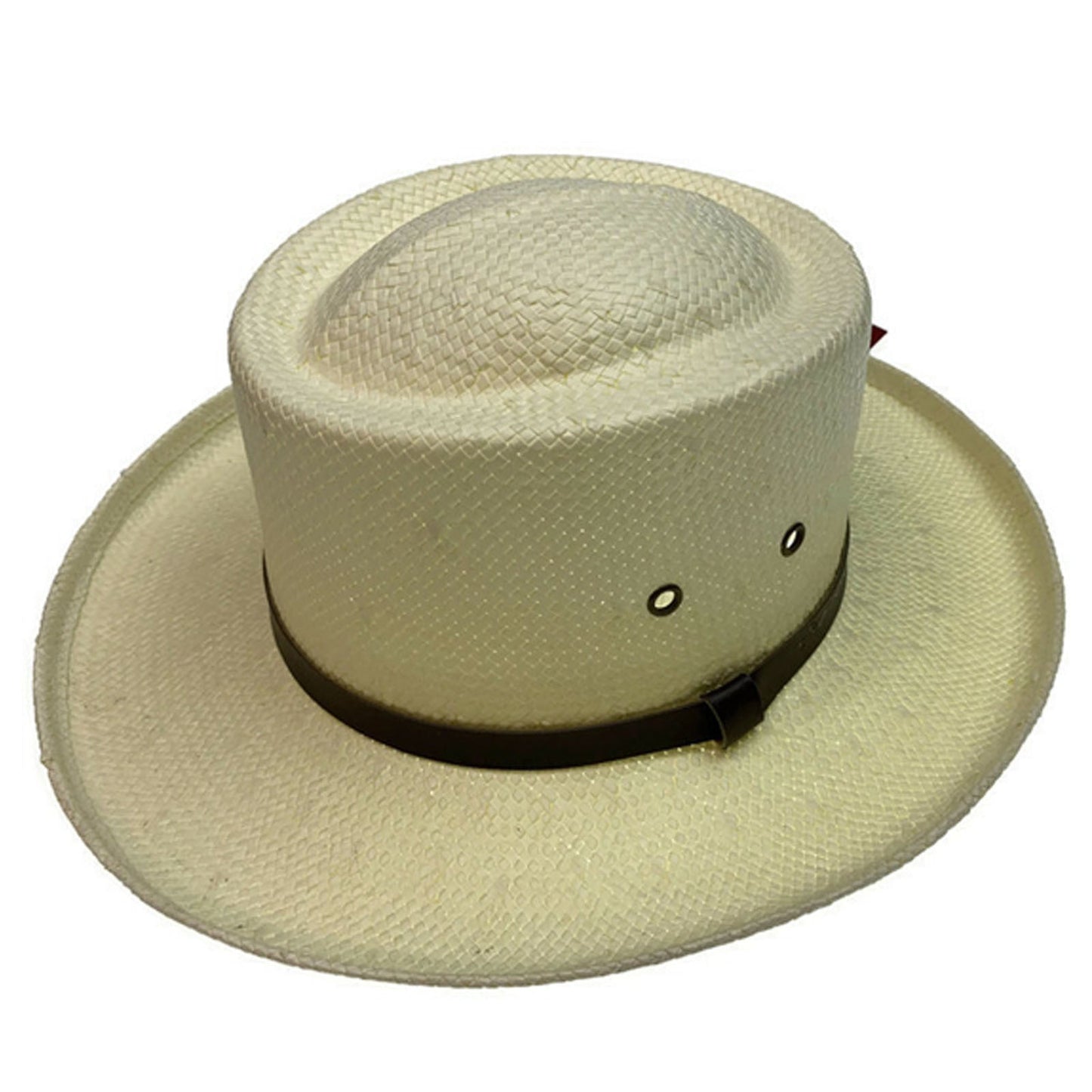 DENTS Paper Straw Hat Wide Brim Sun Beach Gold Cap Summer Natural Protection-5