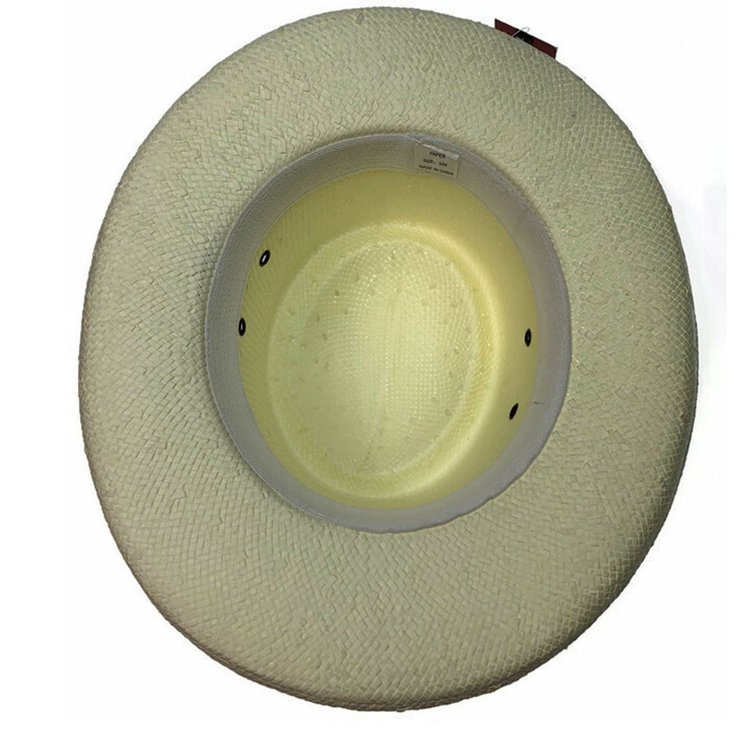 DENTS Paper Straw Hat Wide Brim Sun Beach Gold Cap Summer Natural Protection-4