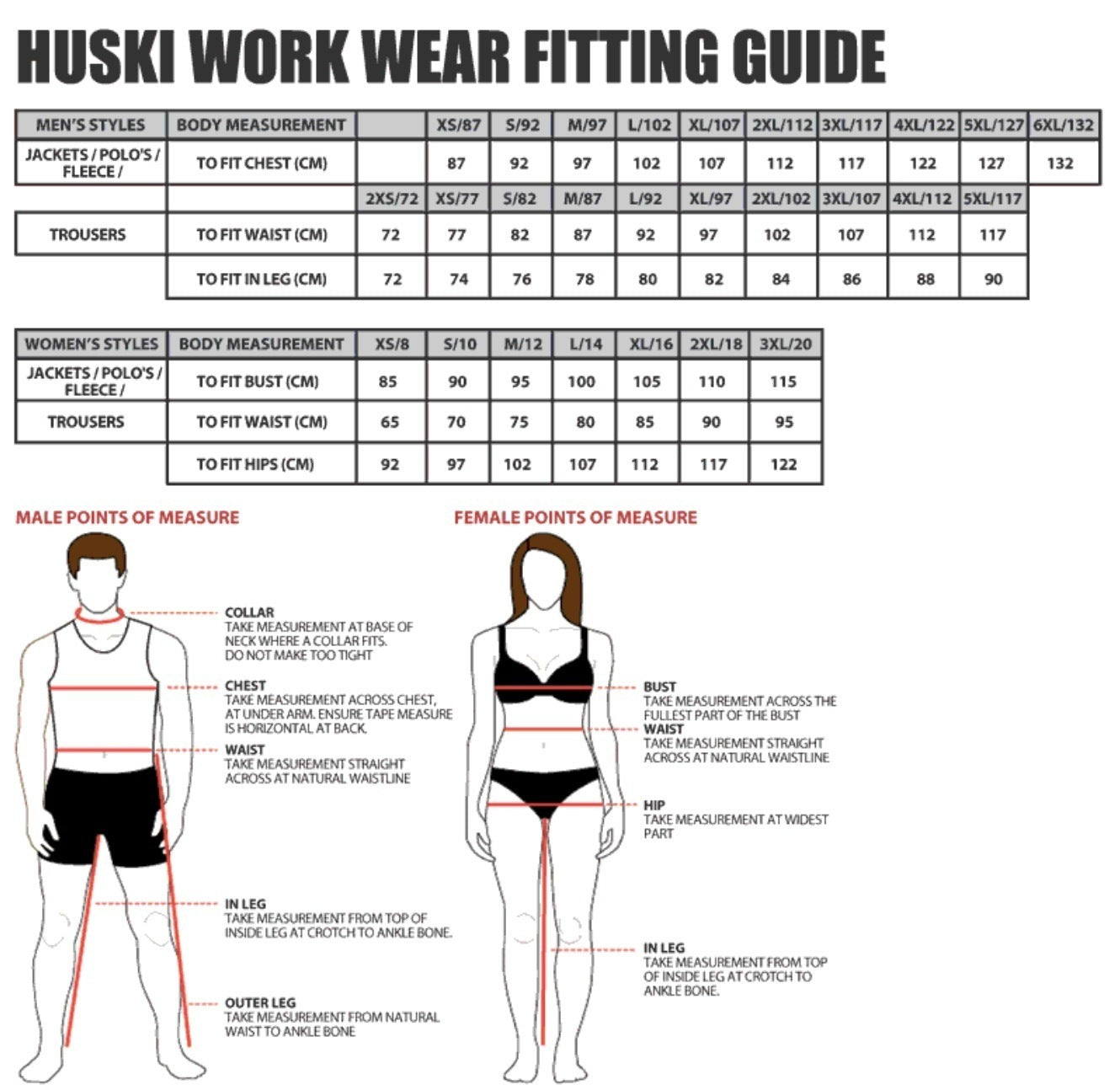 HUSKI Mens Cargo Shorts Work Casual Workwear - Bone-2