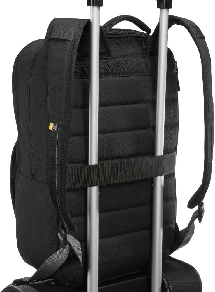 Case Logic Huxton Daypack Backpack Bag w/ Laptop Sleeve 15.6" in Black