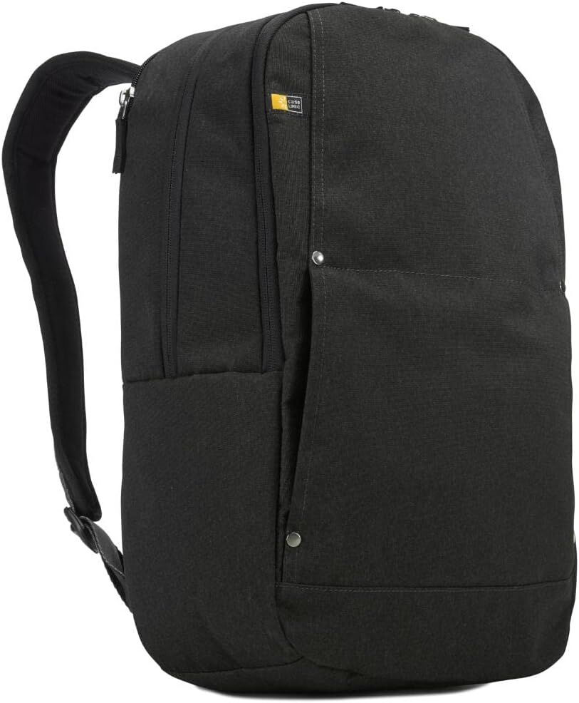 Case Logic Huxton Daypack Backpack Bag w/ Laptop Sleeve 15.6" in Black