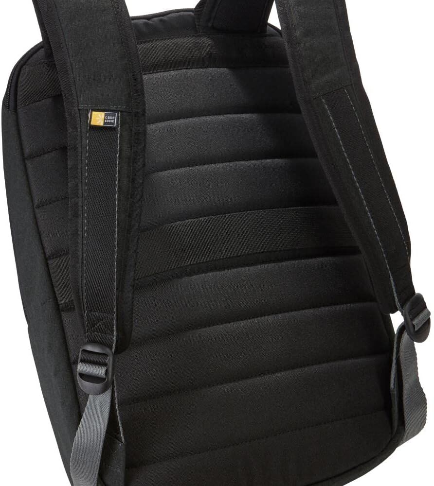 Case Logic Huxton Daypack Backpack Bag w/ Laptop Sleeve 15.6" in Black