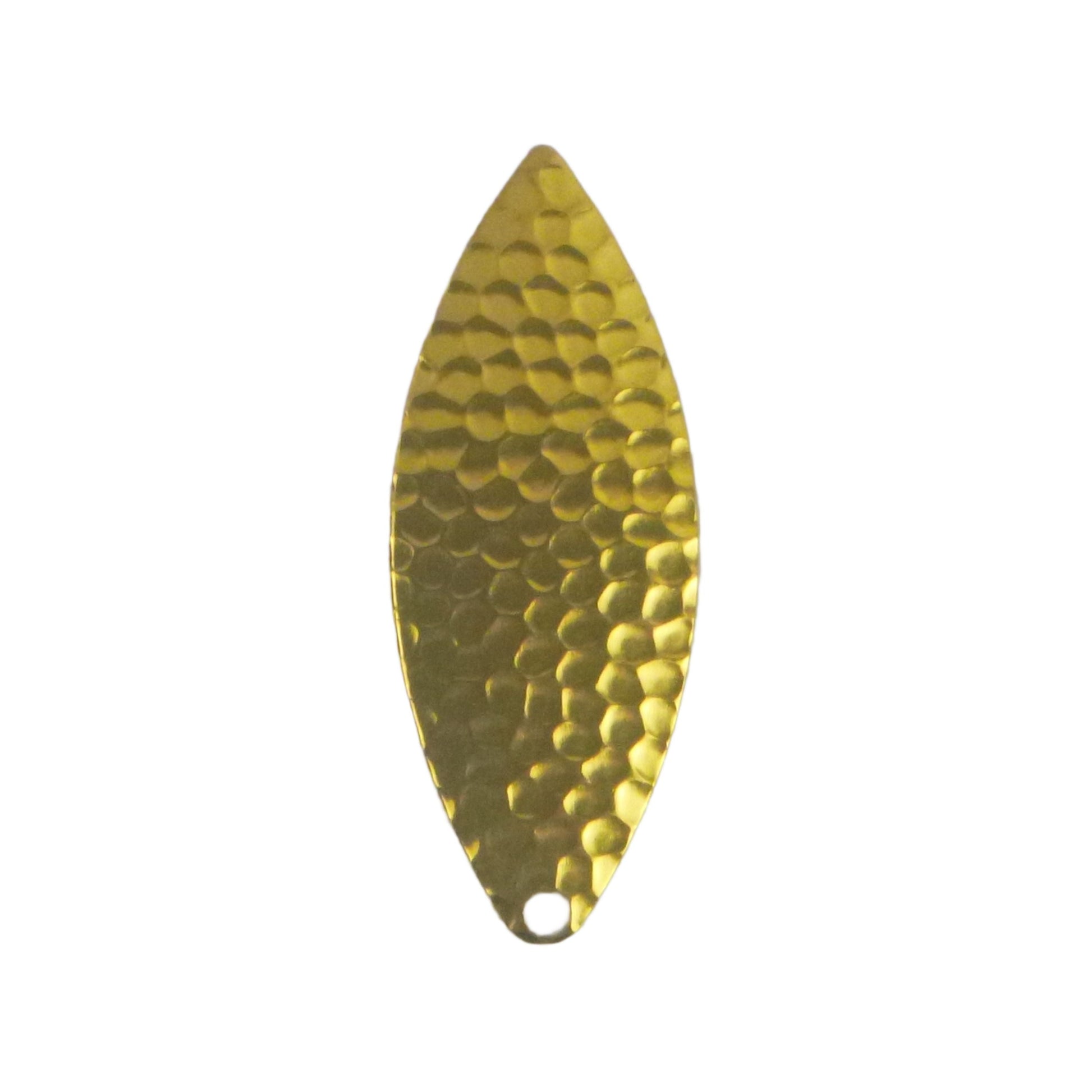 Artizan Hammered 57mm Willow Blade Brass, 5 Pack-0