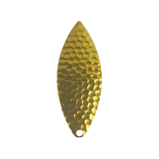 Artizan Hammered 57mm Willow Blade Brass, 5 Pack-0