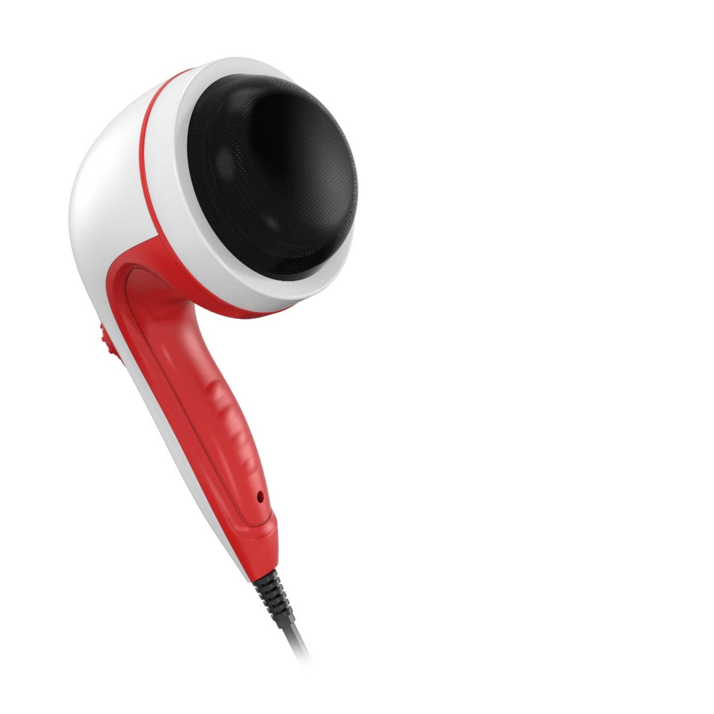Handheld Vibration Massager Red - 4 Interchangeable Heads Adjustable Speed-0