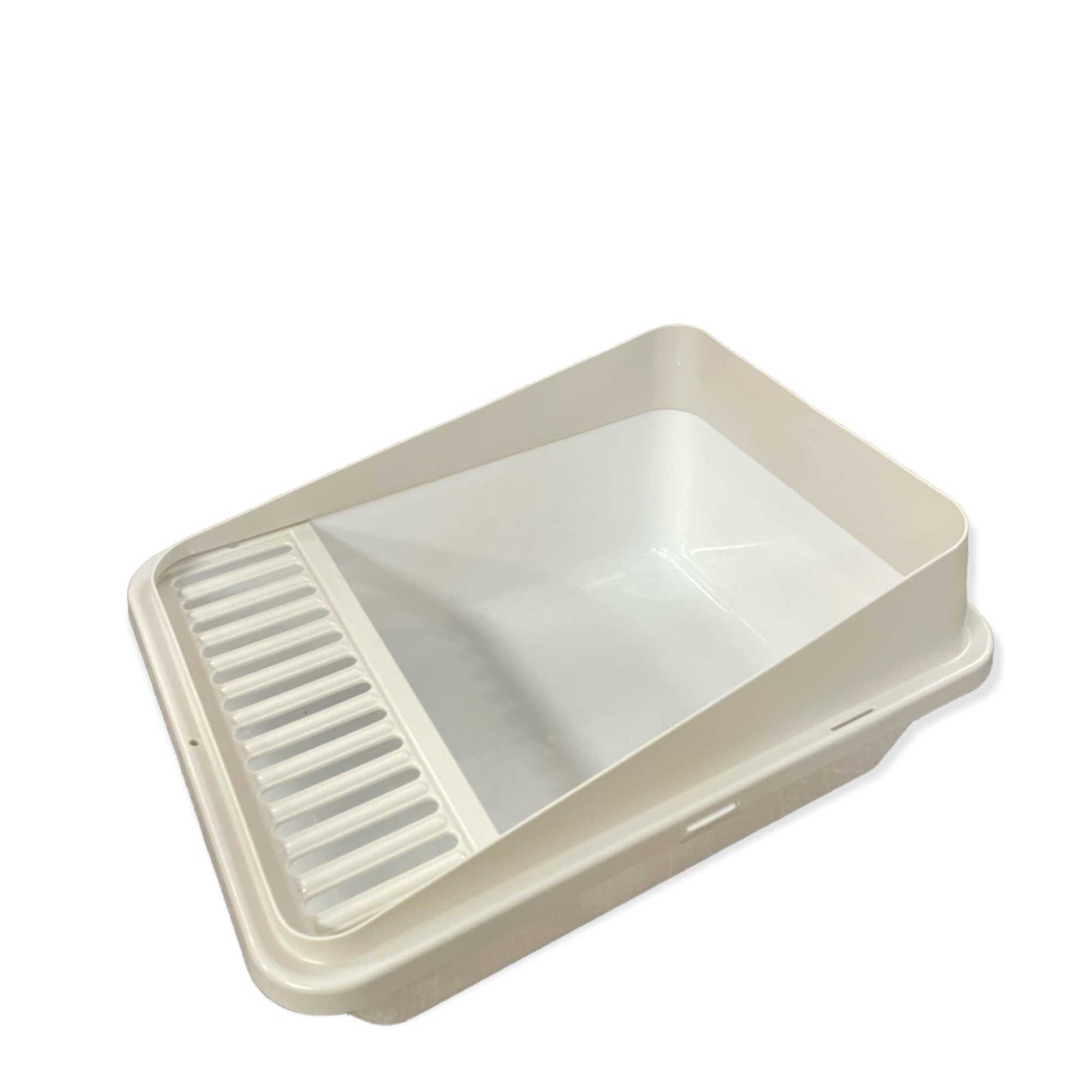 High Back Cat Litter Tray - Pet Fresh Clean Kitten Toilet Box-1
