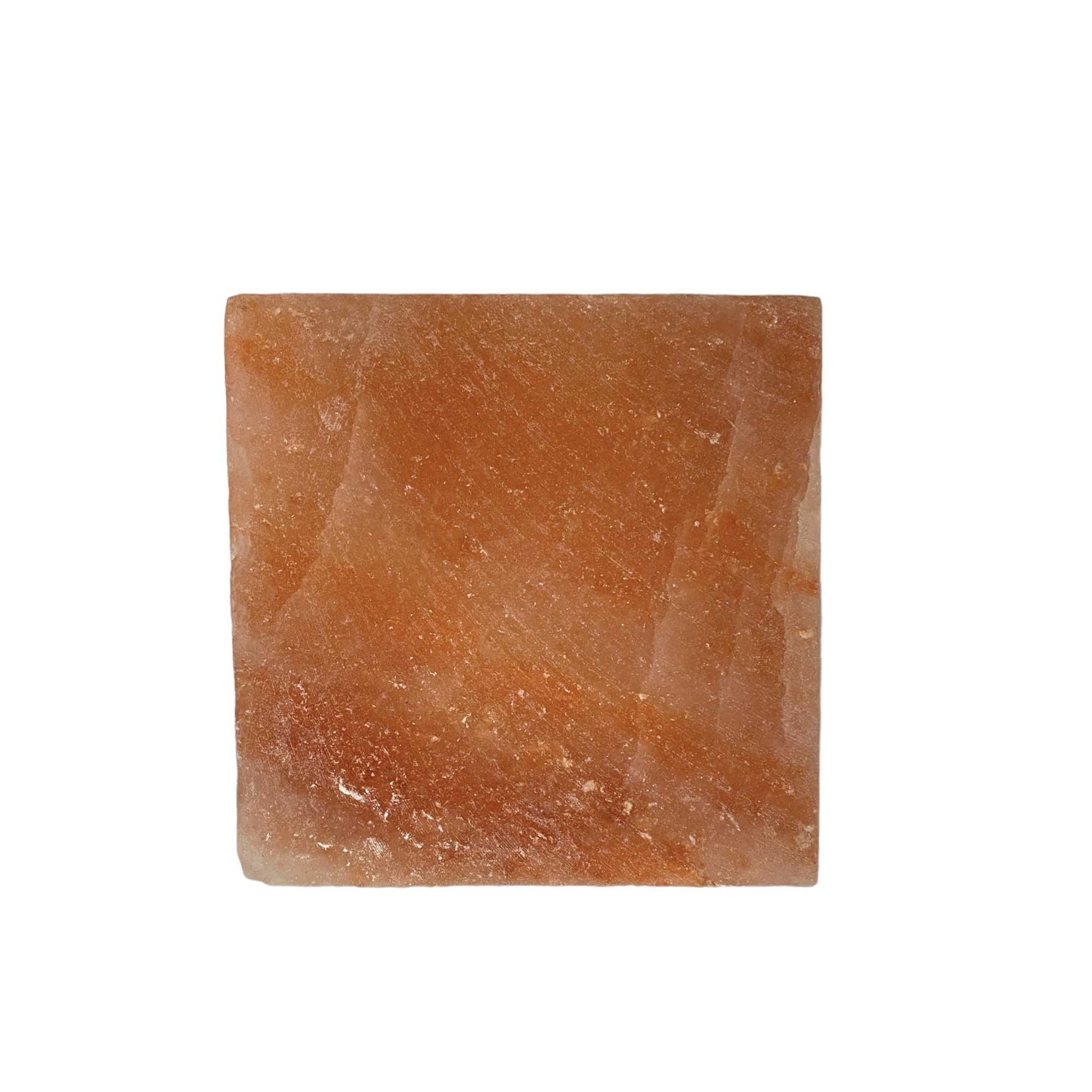 Himalayan Pink Salt Cooking Block 21 x 21 x 3cm - Square Slab Tile-0