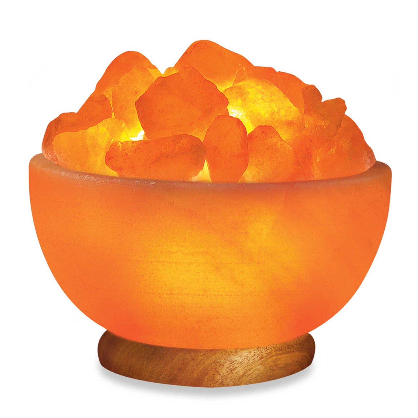 Himalayan Pink Salt Lamp + 12W 12V Switch - Carved Shape Natural Crystal Rock-11