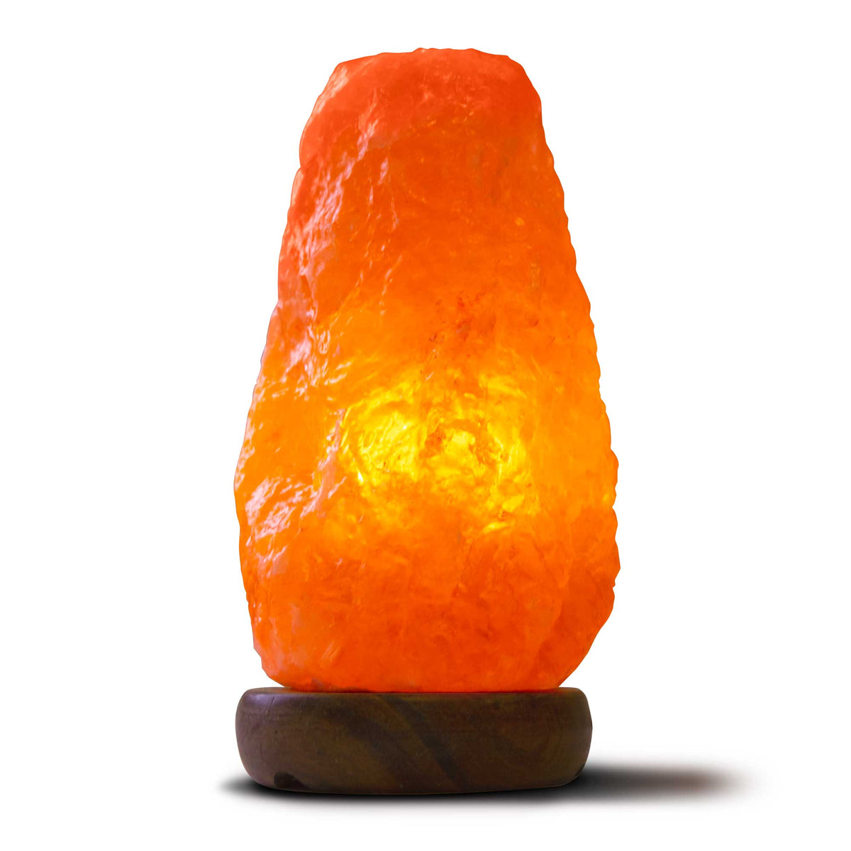 Himalayan Pink Salt Lamp + 12W 12V Switch - Carved Shape Natural Crystal Rock-12