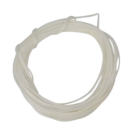 Swimerz Braided PE, Hollow Core Assist Line, White 70kg, 5 mtrs-0