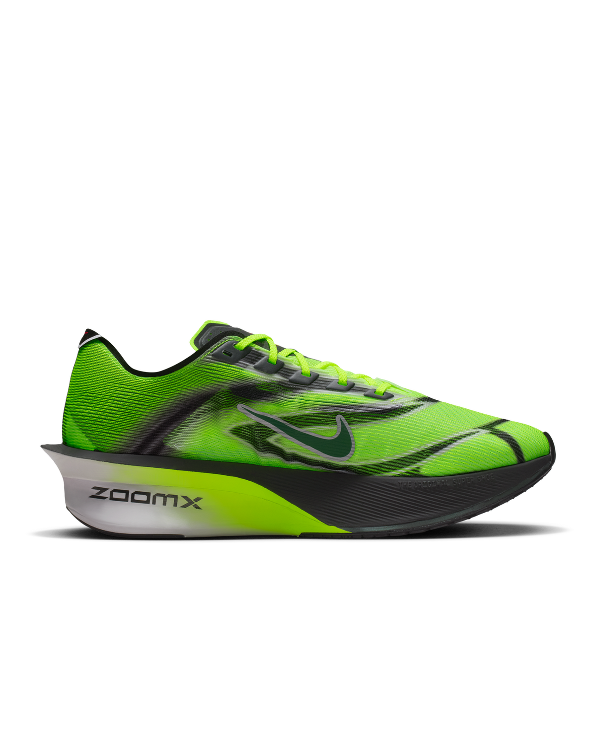Mens Nike Vaporfly 4 Road Racing Shoes Runners Sneakers in Multi-Color/Black-Volt-White