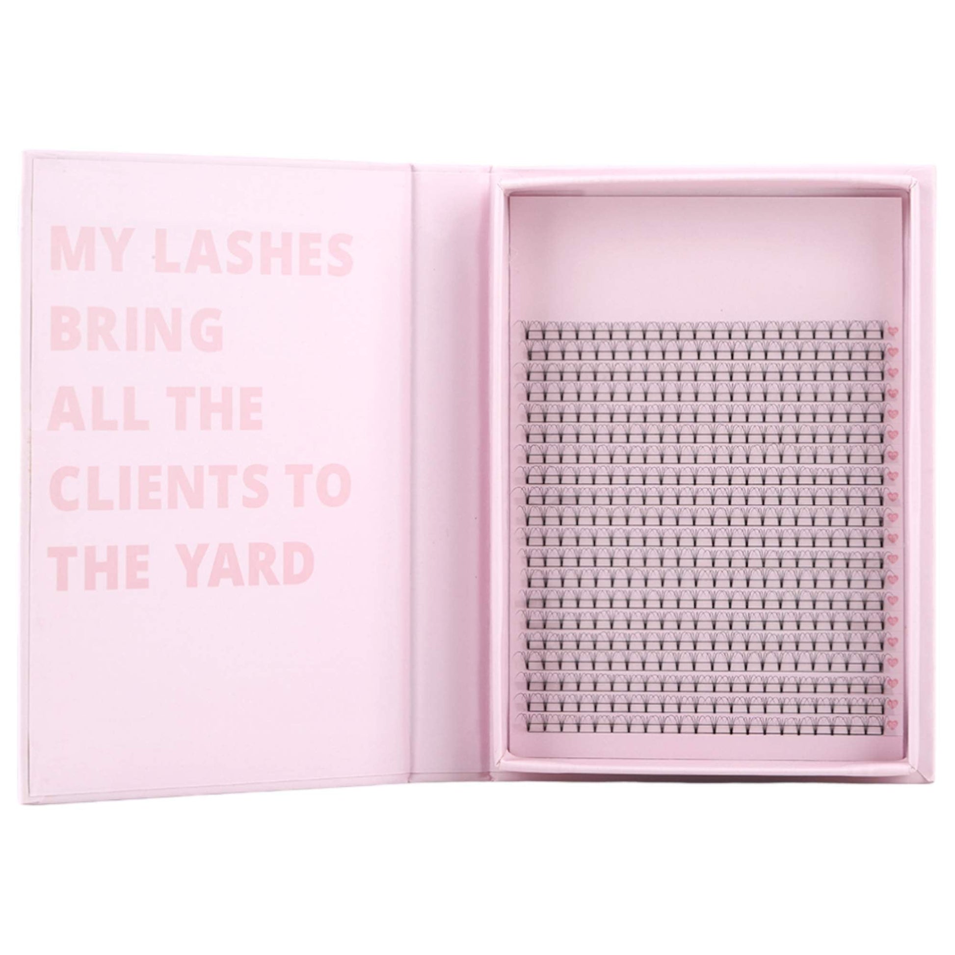 Miosh Eyelash Extensions - XL 4D Premade Volume Short Stem Lash 0.10 / D CURL-0