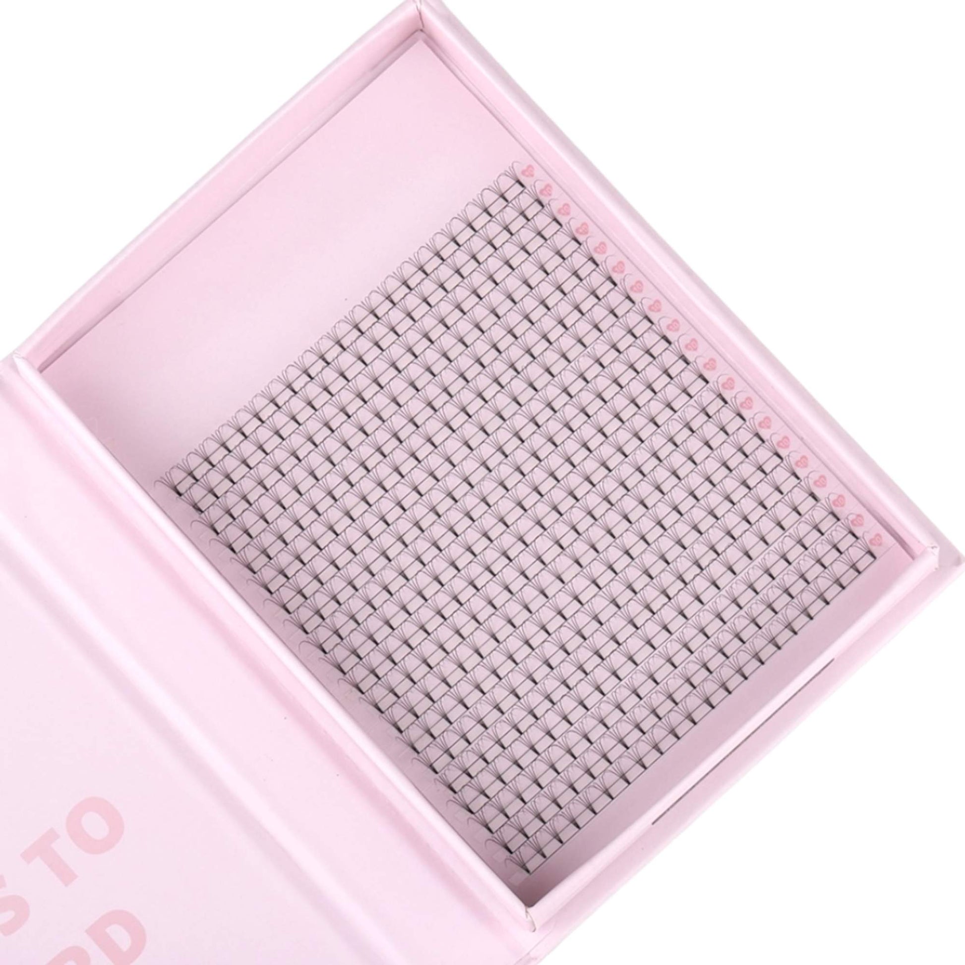 Miosh Eyelash Extensions - XL 4D Premade Volume Short Stem Lash 0.10 / D CURL-1