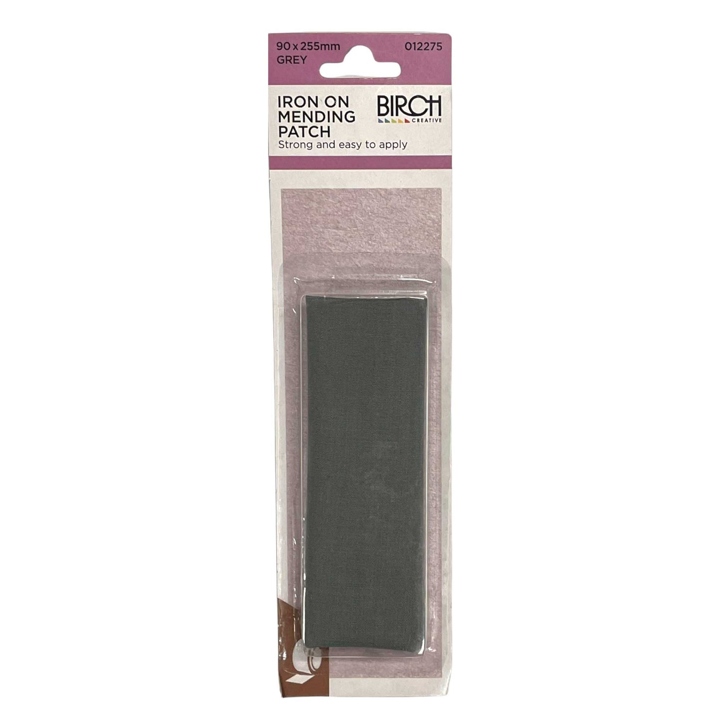 Iron On Mending Patch 90x255mm Cotton Clothes Repair Patches All Colours Birch-3