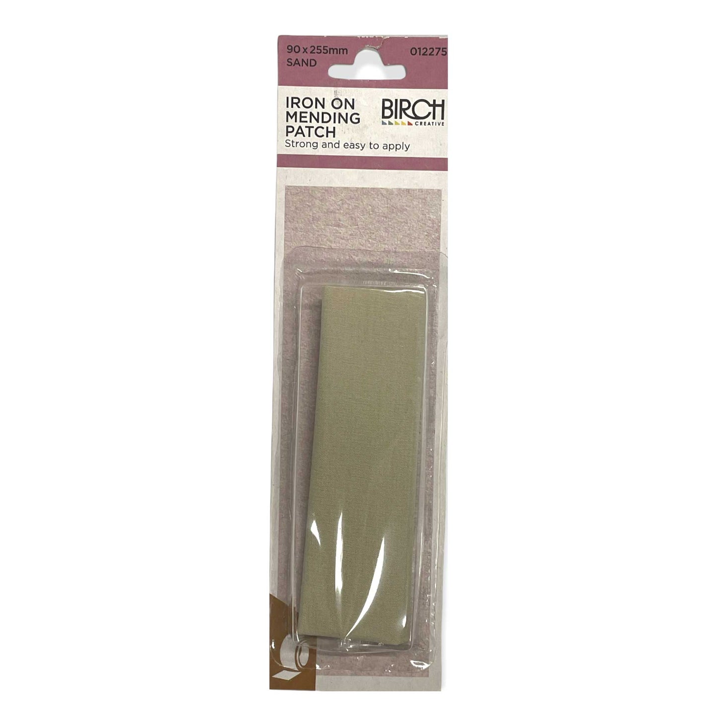 Iron On Mending Patch 90x255mm Cotton Clothes Repair Patches All Colours Birch-7