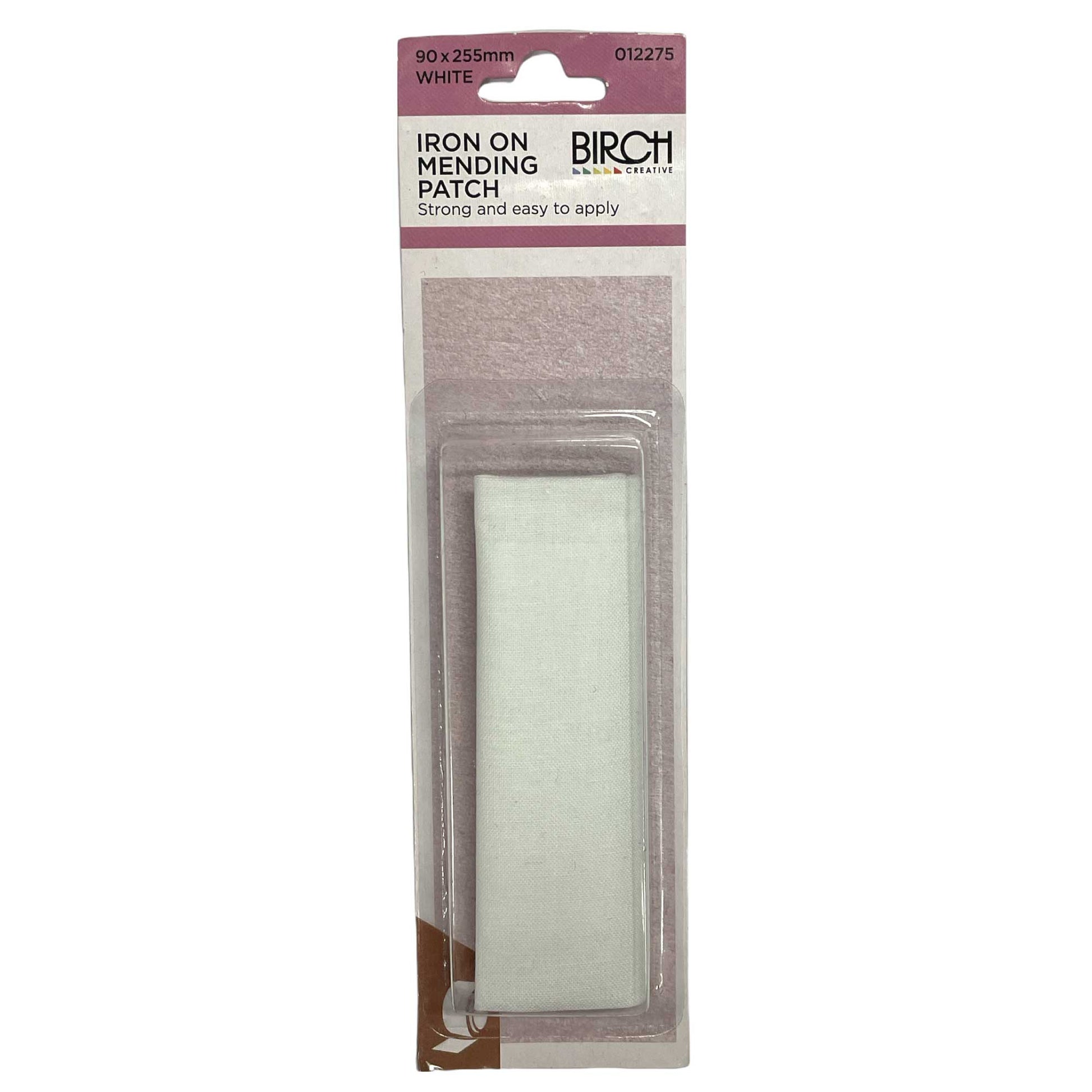 Iron On Mending Patch 90x255mm Cotton Clothes Repair Patches All Colours Birch-8