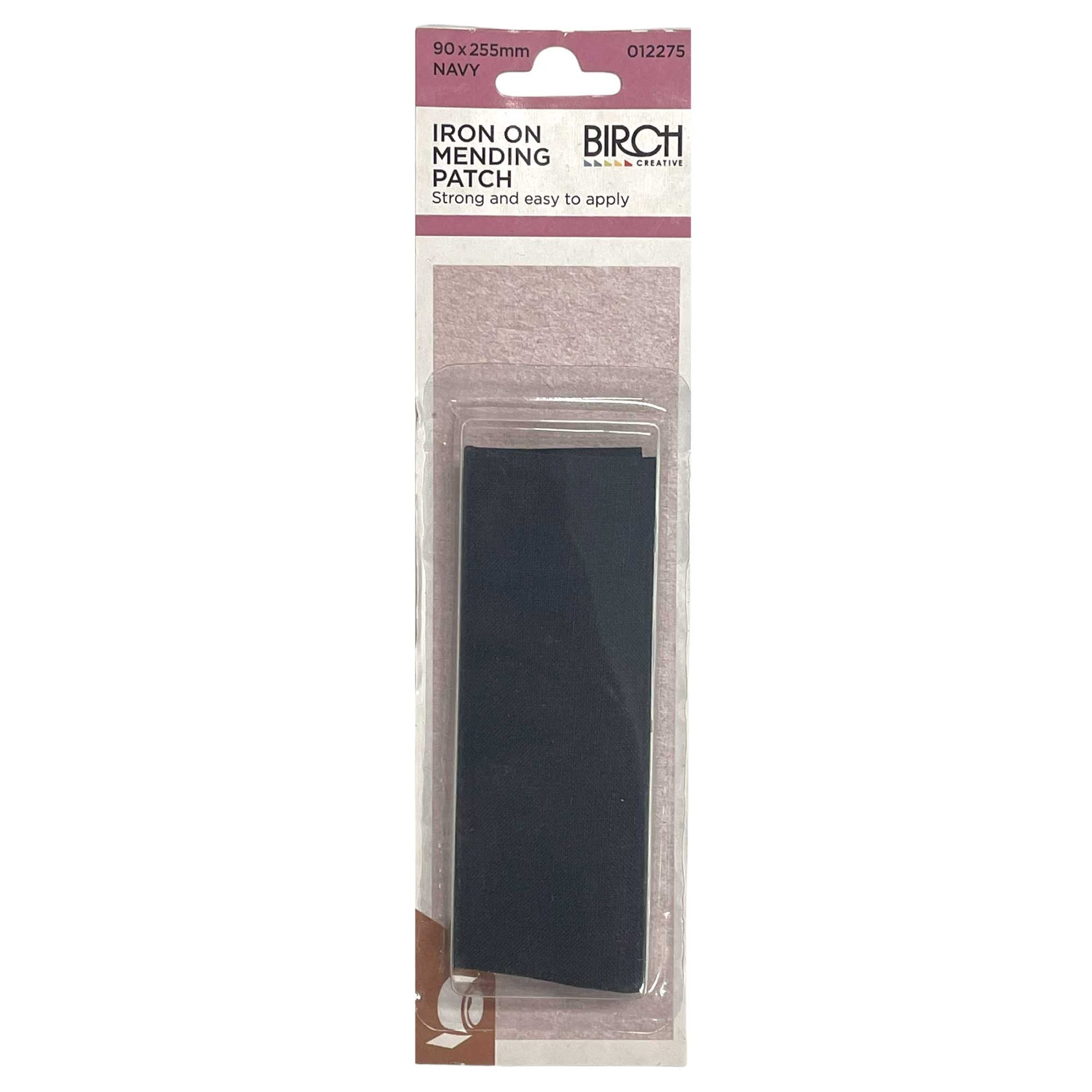 Iron On Mending Patch 90x255mm Cotton Clothes Repair Patches All Colours Birch-6