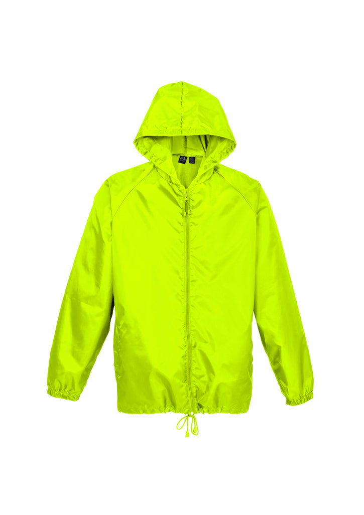 Youth Spray Jacket Outdoor Casual Hike Rain Sport Poncho Waterproof - Fluoro Lime-0