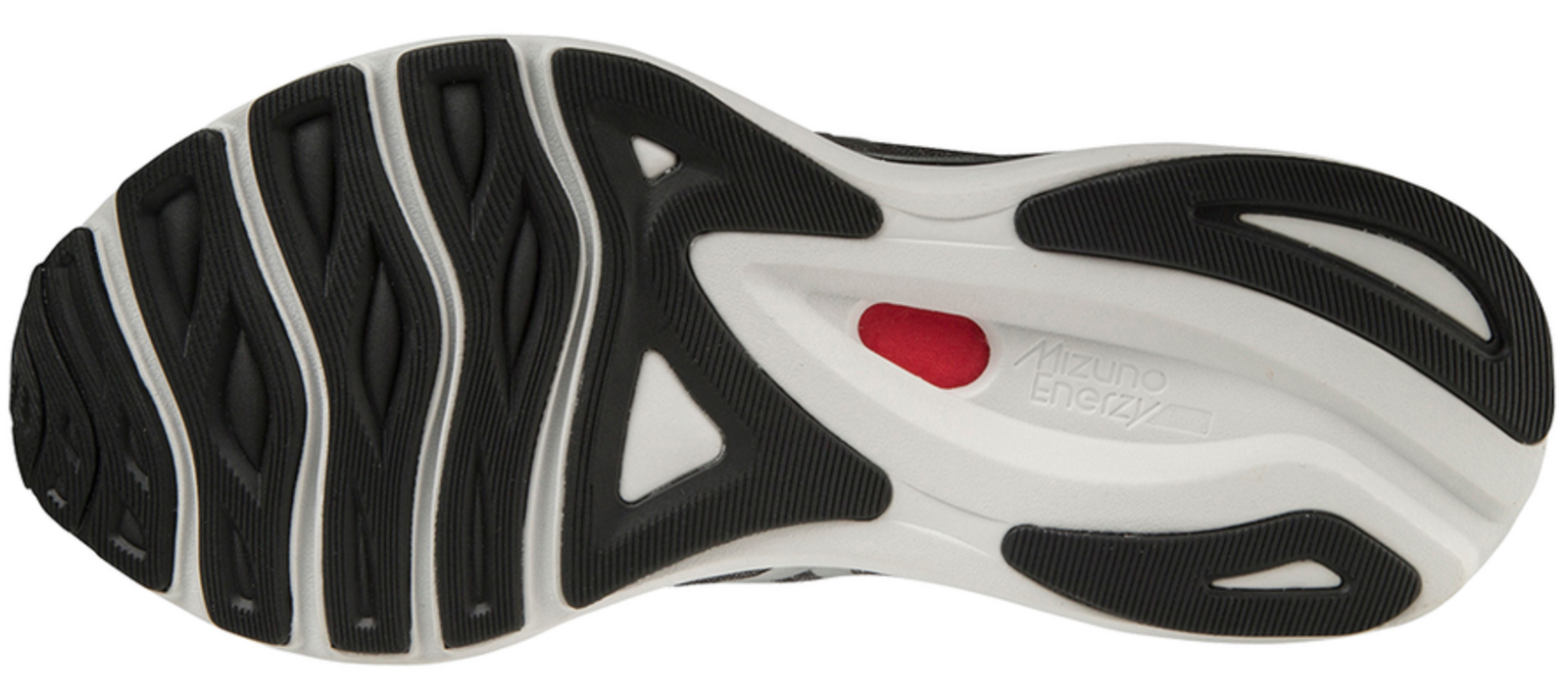 Mizuno Mens Wave Sky 5 Running Athletic Shoes Sneakers - Black/Silver Orange-4