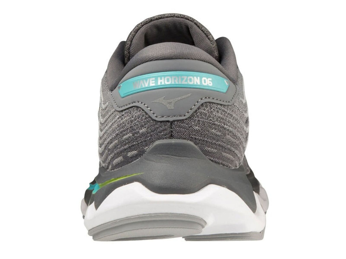 Womens Mizuno Wave Horizon 6 Ultimate Running Shoes Gray/Silver/Blue Curacao in Size US 7.5