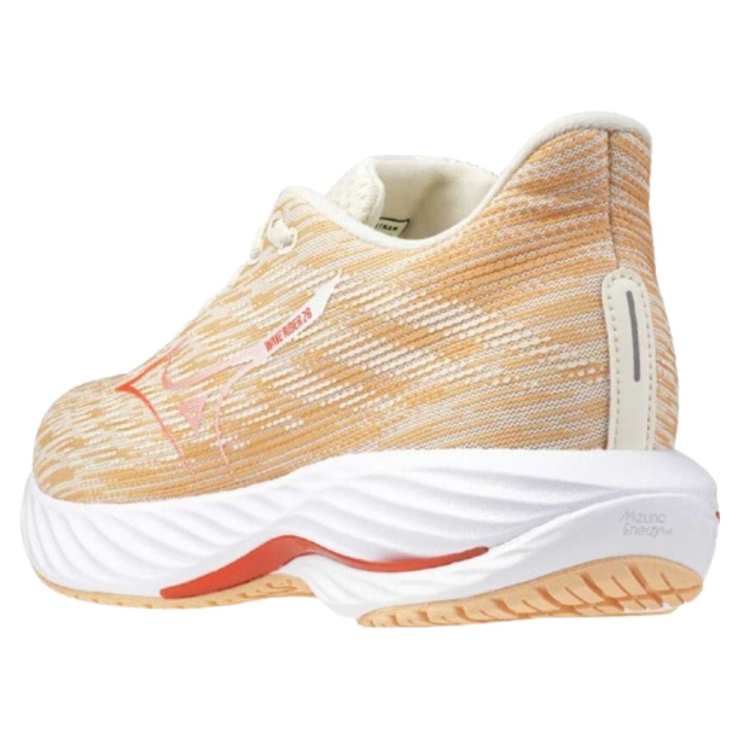 Mizuno Wave Rider 28 Womens Running Shoes Pristine Spicy Orange in US 7-3