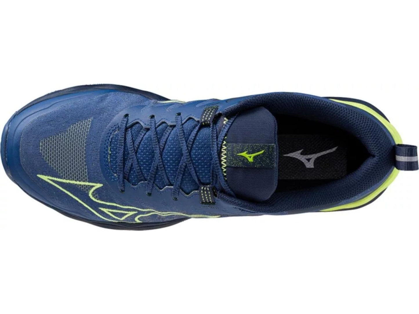 Mizuno Wave Daichi 8 Mens Trail Running Wave Shoes Blue Green – US 11-3