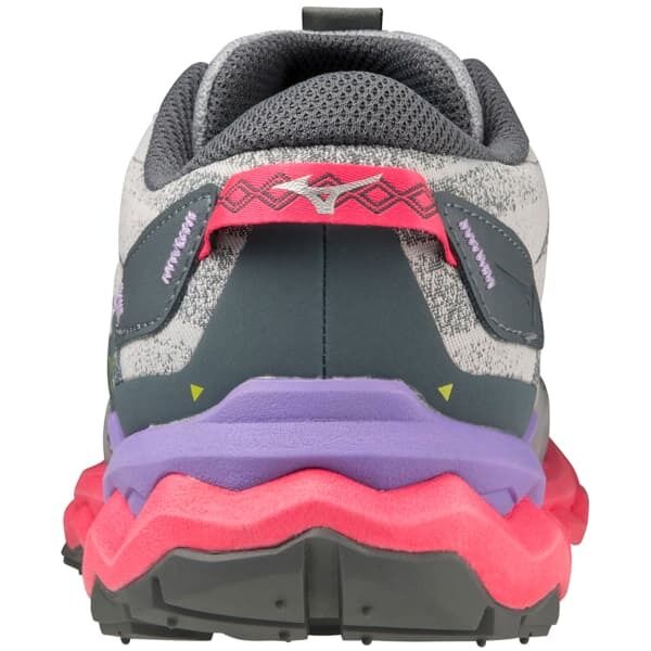 Womens Mizuno Wave Daichi 7 2023 Pearl Blue/High-Vis Pink/Purple Punch US 7