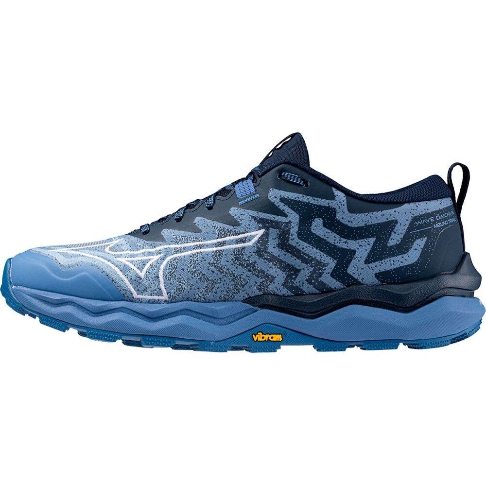 Mizuno Wave Daichi 8 Womens Running Shoes Flow / White / Dress Blue in US 8.5