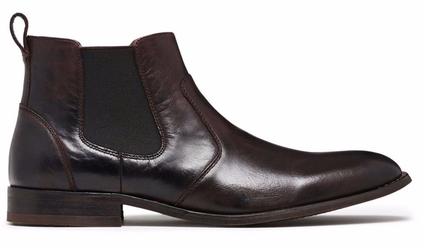 JULIUS MARLOW Harry Leather Boots Mens Slip On Dress Work Chelsea Shoes-10