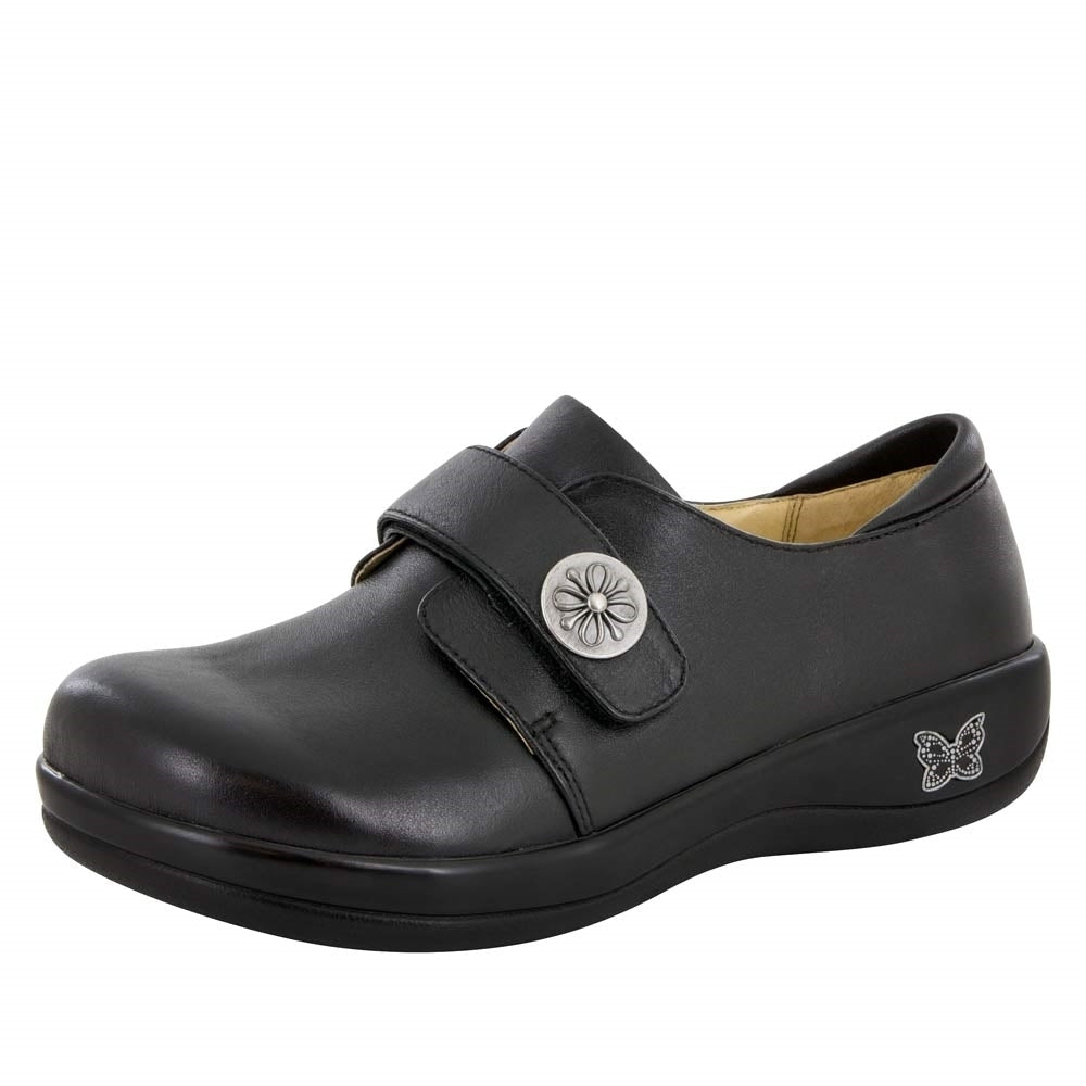 ALEGRIA Joleen Nursing Shoes Slip On Womens Work Working Hospitality - Black-1