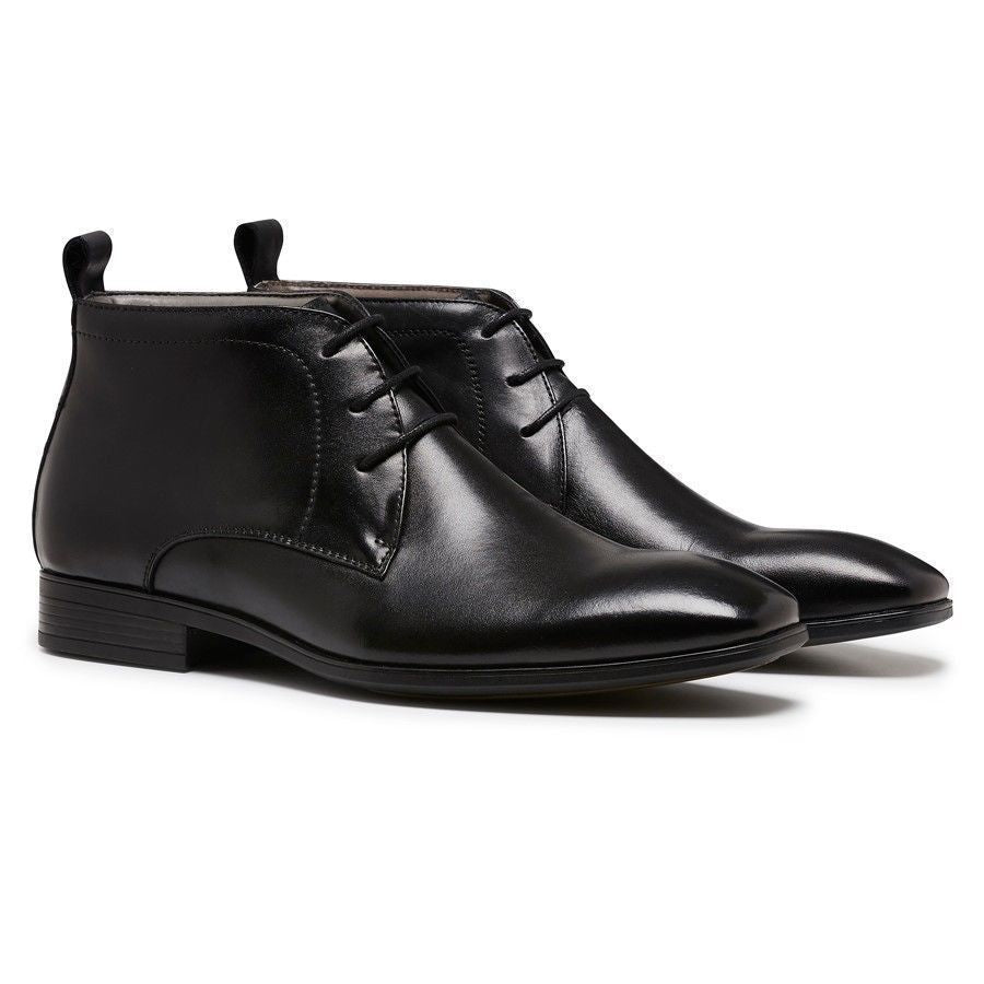 JULIUS MARLOW HUB Leather Boots Dress Work Formal Business Shoes Chukka-9