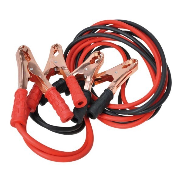 Heavy Duty JUMPER LEADS Booster Cables Jump Start 600AMP 2.1M Long Car Battery-2