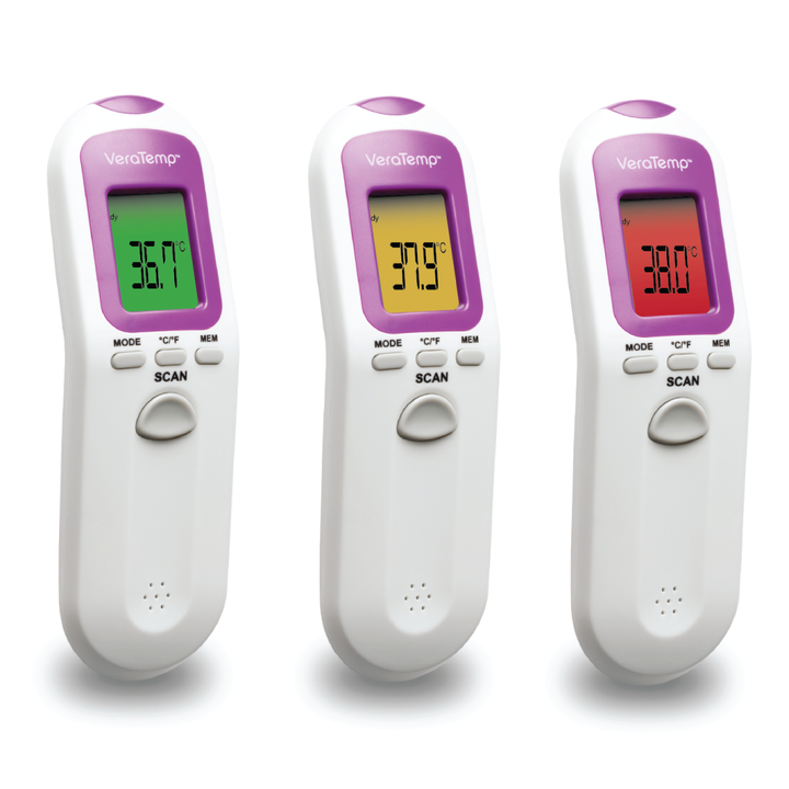 VeraTemp Non-Contact Baby Thermometer Infrared LCD IR-3