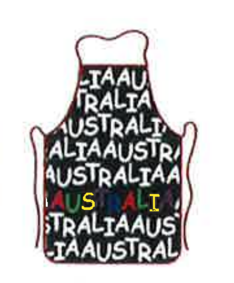 AUSTRALIA FLAG APRON Australia Day BBQ Aussie Party 100% Cotton Oven Chef Souvenir-0