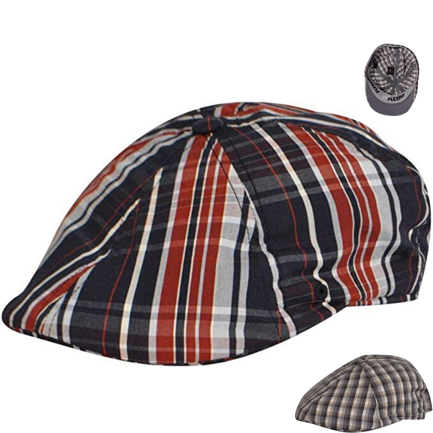 KANGOL Plaid 504 Ivy Cap sboy Flat Hat K1359FA FLEXFIT Light Summer Classic-0