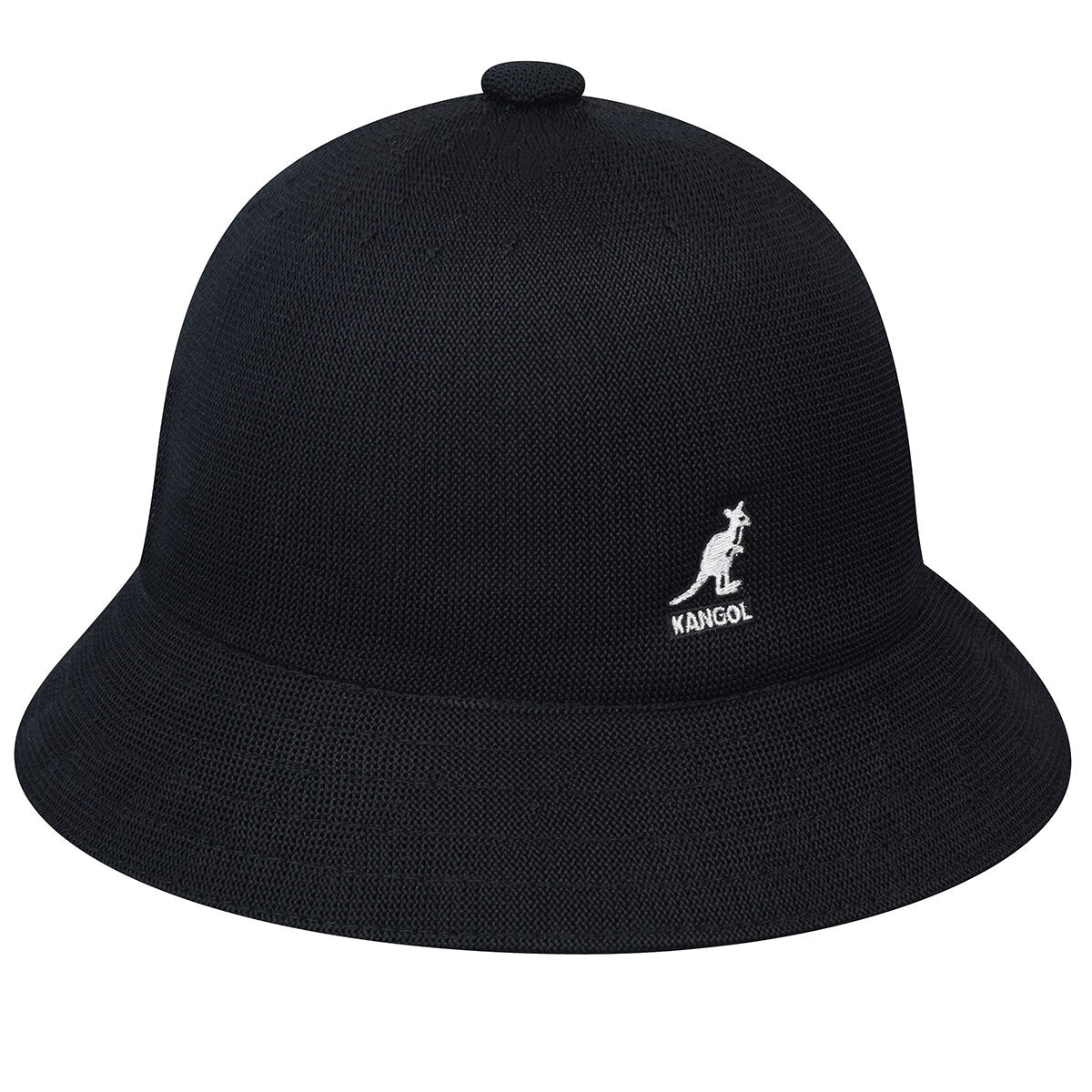 KANGOL Tropic Casual Bucket Hat K2094ST Summer Sun Brim Cap - Black-0
